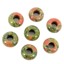 Бусины-шармы яшма, агат асс.