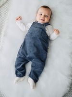 Полукомбинезон вельветовый "Деним" 0+