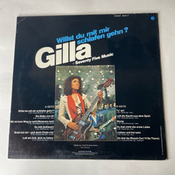 Винтажная виниловая пластинка LP Gilla And Seventy Five Music, Willst Du Mit Mir Schlafen Gehn (Германия 1975)
