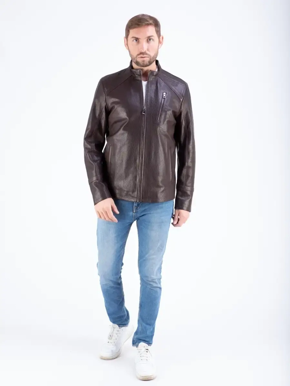 Куртка мужская кожаная натуральная