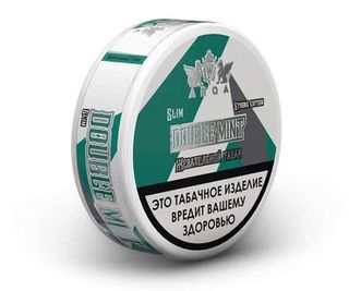 Жевательный табак ARQA Tobacco Slim - Double Mint 10г