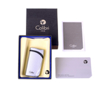 Зажигалка сигарная Colibri Falcon серебристый карбон LI310T6
