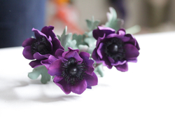 Силиконовый молд вайнер для лепки Анемона и Магнолии