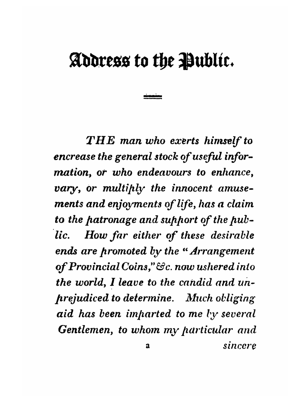 An arrangement of provincial coins, tokens, and medalets. issued in Great Britain, Ireland, and the colonies, within the last twenty years | James Conder