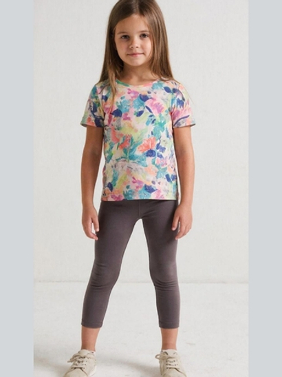 12484 Капри детские кулирка с лайкрой фумэ (64-122/128)