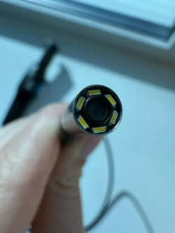 Эндоскоп автомобильный для смартфона с подсветкой Type C 360 iPhone Android ios поворотный