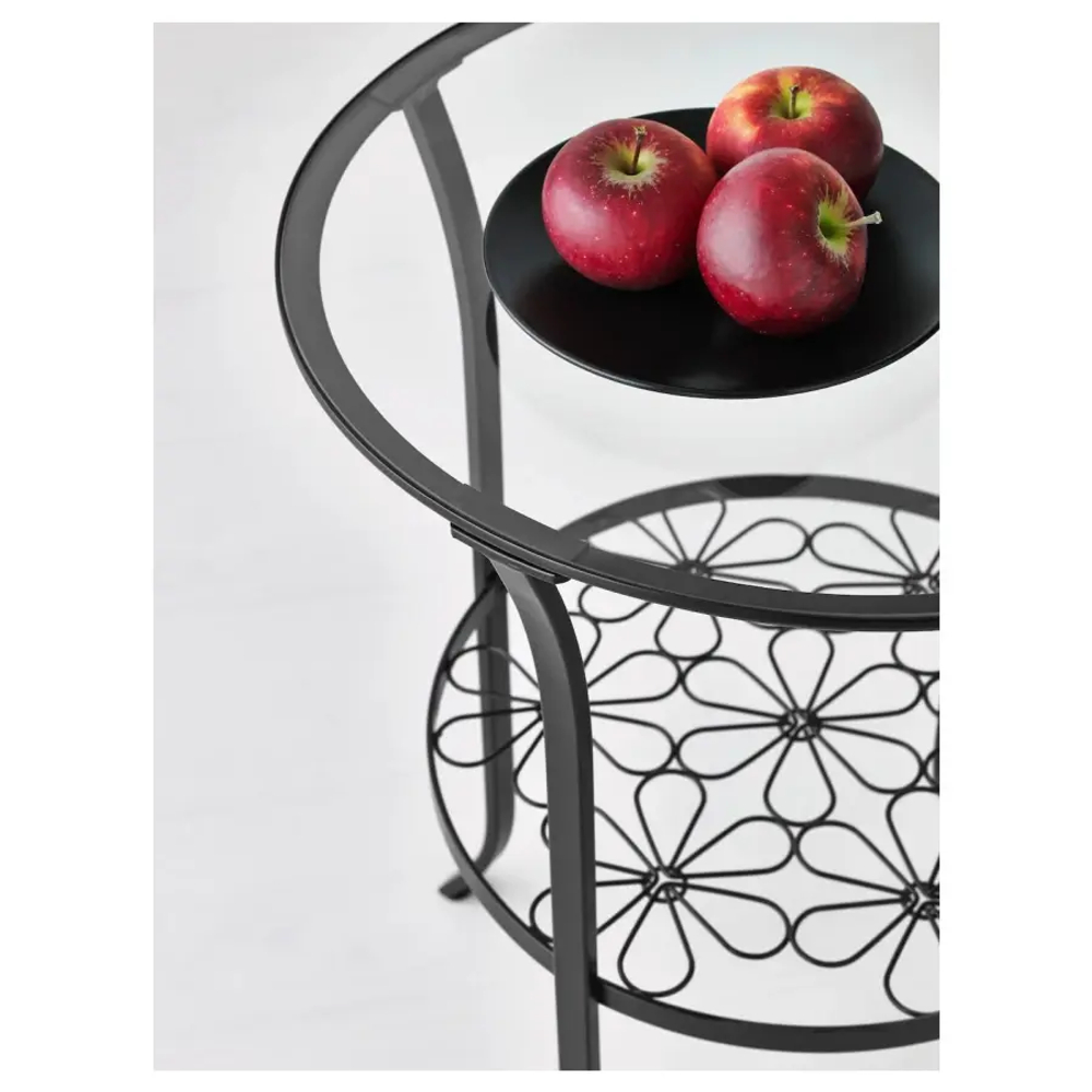 Стол - IKEA KLINGSBO/КЛИНГСБУ ИКЕА, 62х49 см, чёрный