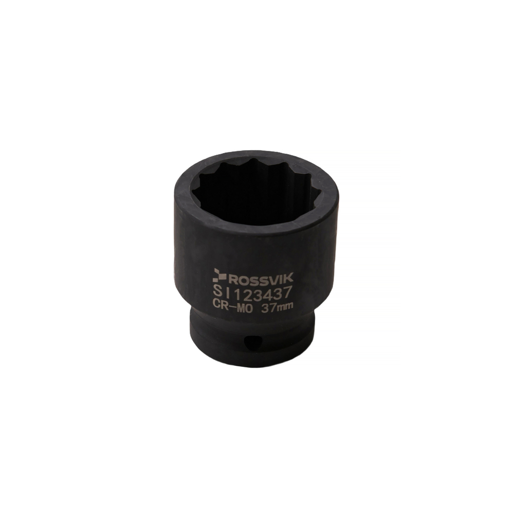 SI123437 Головка торцевая ударная 12-гранная ROSSVIK 3/4", 37мм
