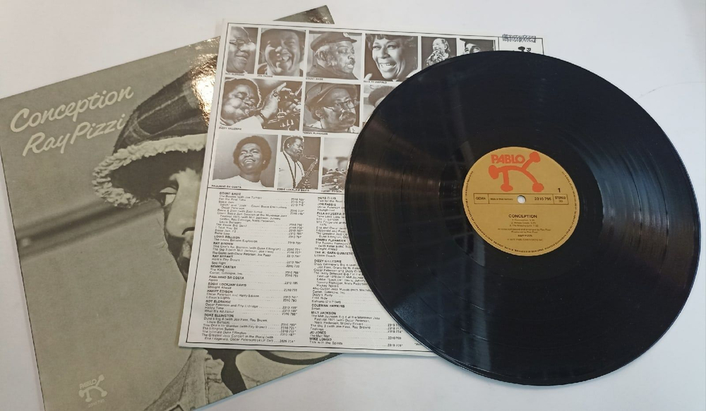Винтажная виниловая пластинка Ray Pizzi Conception (Germany 1978)