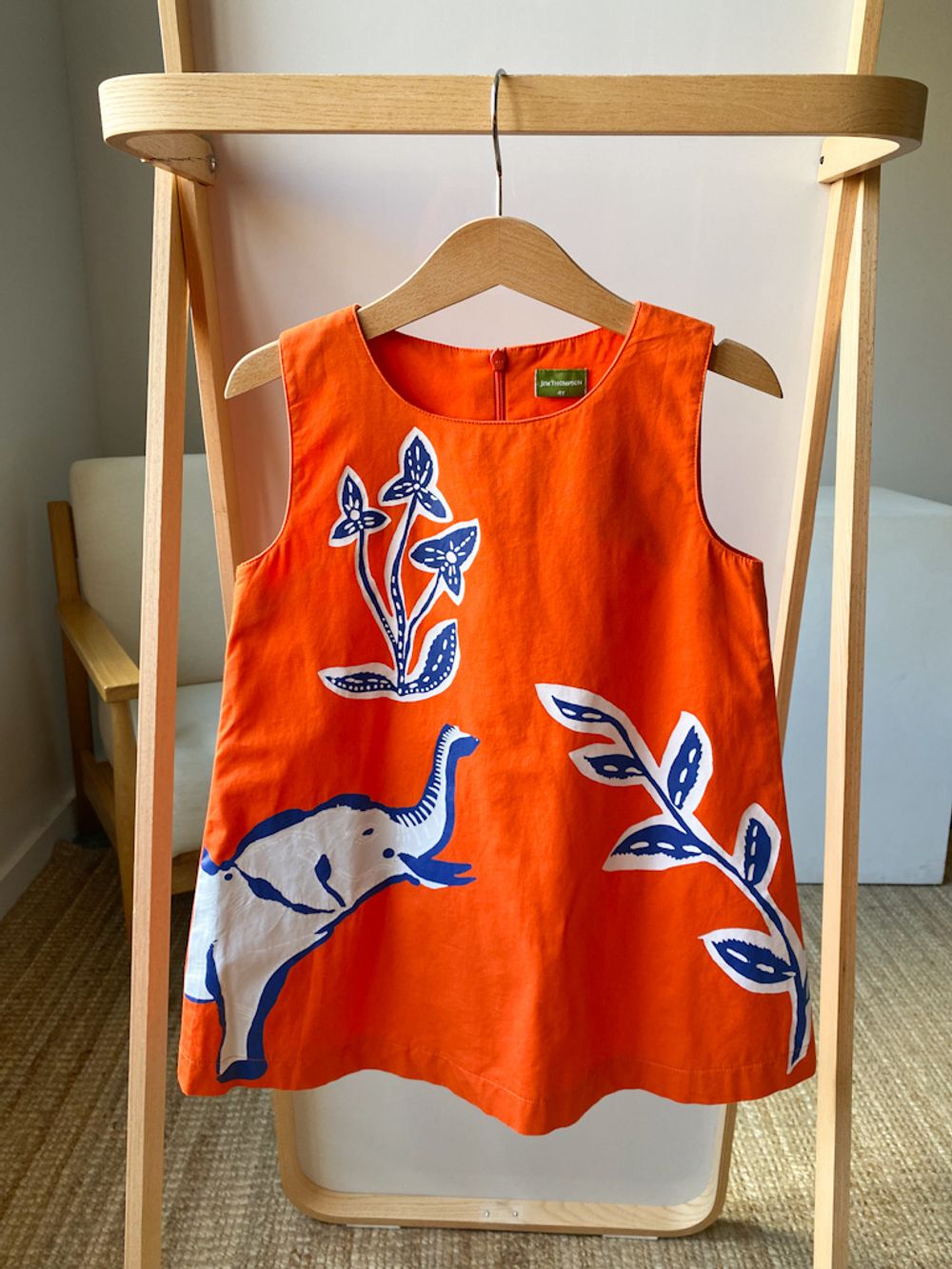 Хлопковое платье Jim Thompson, 104