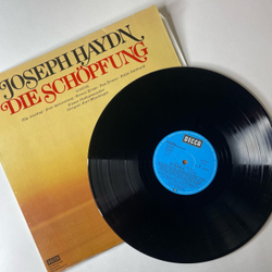Винтажная виниловая пластинка LP Joseph Haydn Гайдн, Сотворение Мира, Die Schopfung (The Creation) (Германия 1976)