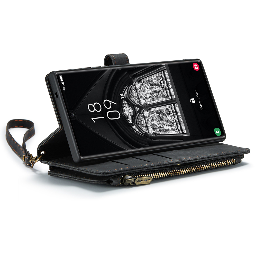 Многофункциональный чехол-кошелек CaseMe 3 in 1 Matte Wallet для Samsung Galaxy S26 Ultra