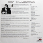 Mario Lanza / Greatest Hits (LP)
