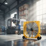 Вентилятор профессиональный DFP 30 Omega Air Control - [80 см / 19800 куб. в час]