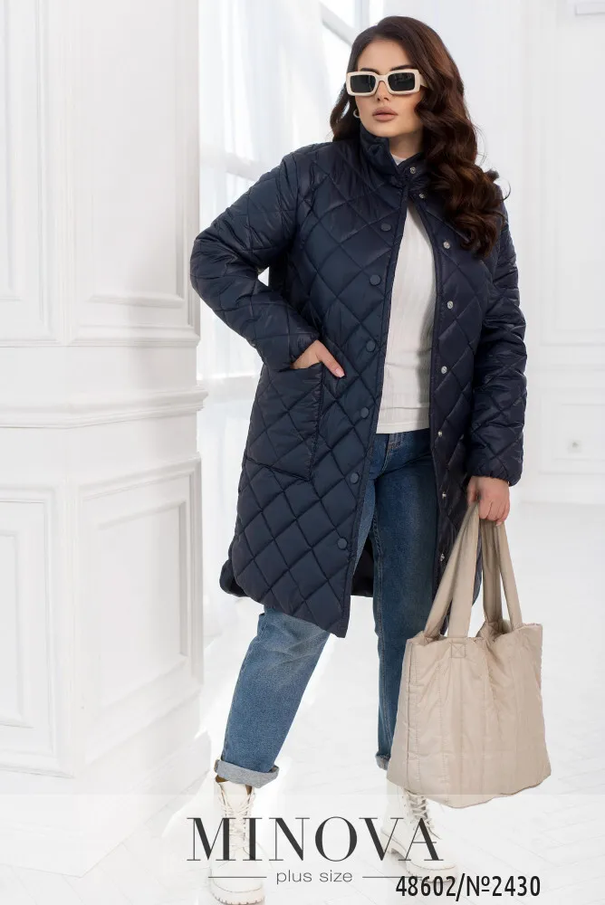 Куртка 2430-темно-синий Minova