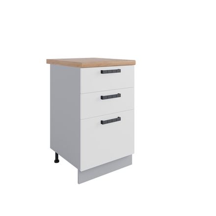 Кухня Модуль СЯБ 500 Ройс Белый Софт