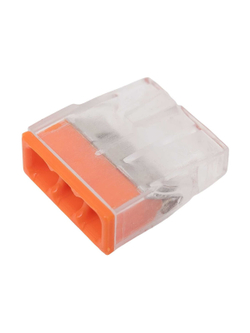 Gigant 3-х проводная клемма 100 шт/уп 0,08-2,5мм² GCT-2273-203-100