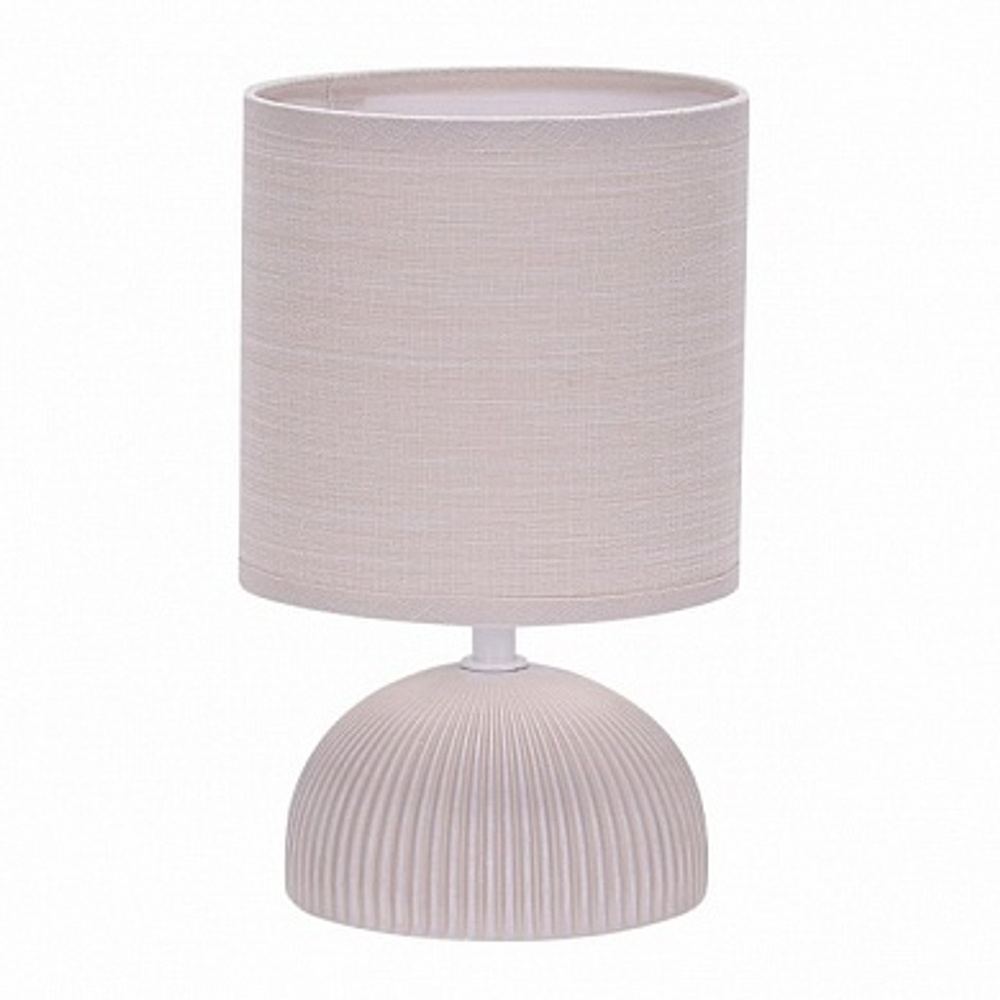 LE061403-0001 Светильник настольный с абажуром LE TL JASMINE 01 BEIGE (Бежевый, E14) (12) ( под патр