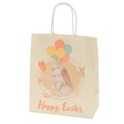 GAEM Пакет подарочный (бумага 210г/м2, блок 12шт), L22 W11 H27 см, 4в.