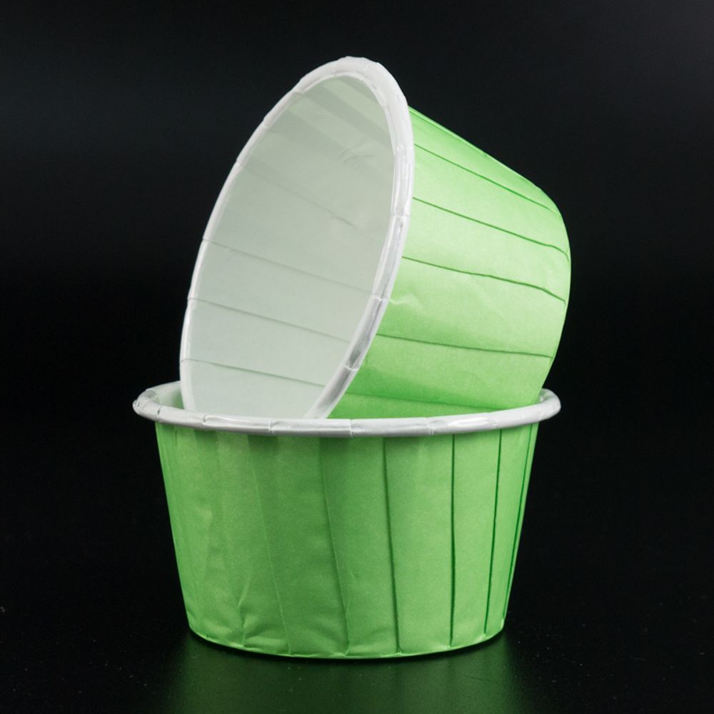 Форма бумажная д/маффинов 50*40мм/100шт ЗЕЛЕНЫЙ