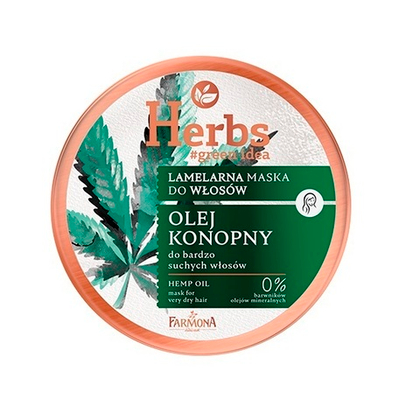 Маска для очень сухих волос с маслом Конопли Farmona Herbs 250мл