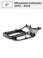 Переходная рамка 10" и комплект проводов для Mitsubishi Outlander 2012 - 2018