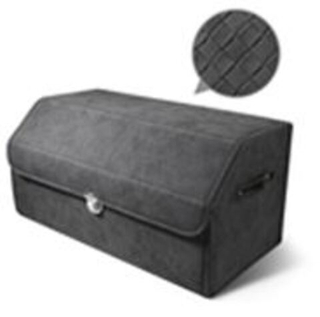 Сумка-Бокс 60х31х29 - Экозамша, серый - GQOP-6006 GREY