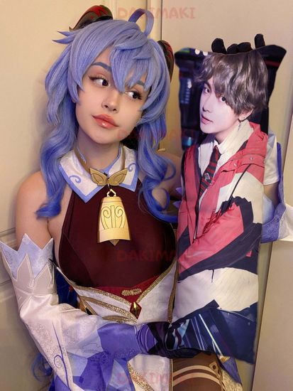 Мини дакимакура Ви из БТС | BTS арт. M0776, 60х20 см