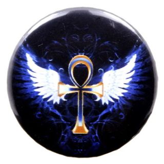 Значок Анкх с крыльями 36 мм (256)