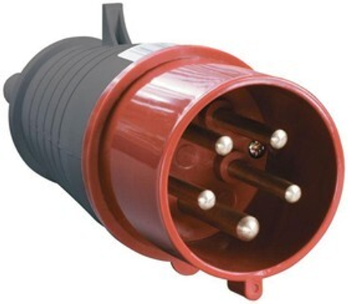 Вилка эл. каб. 32А 3P+PE+N 380В IP44 ССИ-025 IEK