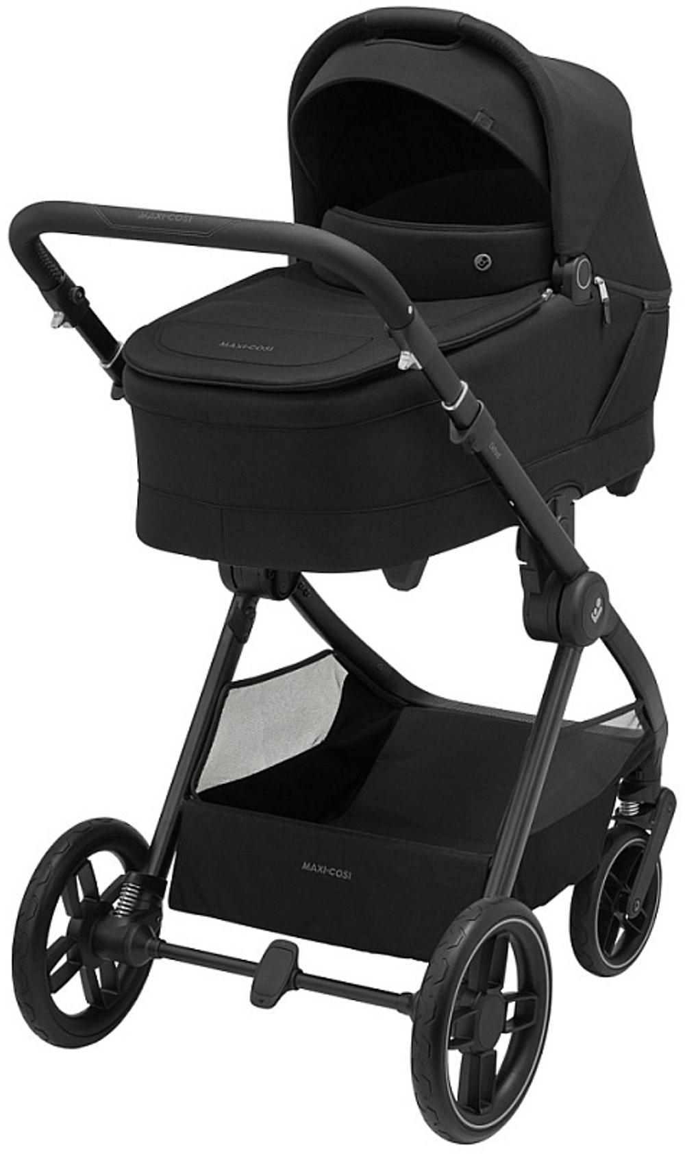 Коляска детская Maxi-Cosi Oxford Plus 3 в 1 с автокреслом CabrioFix Essential black 1978390110 PlusTwillic Black/Черный