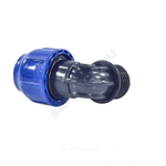 Отвод компрессионный ПЭ Дн 20х3/4"х90гр НР Ру16 RTP (РосТурПласт) 11550