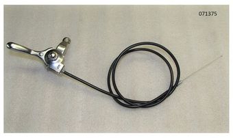 Тросик газа с рукояткой управления оборотами двигателя TSS-VP60/70TL/H (L=1000 /890 мм)/Throttle Controller & Throttle Wire assy