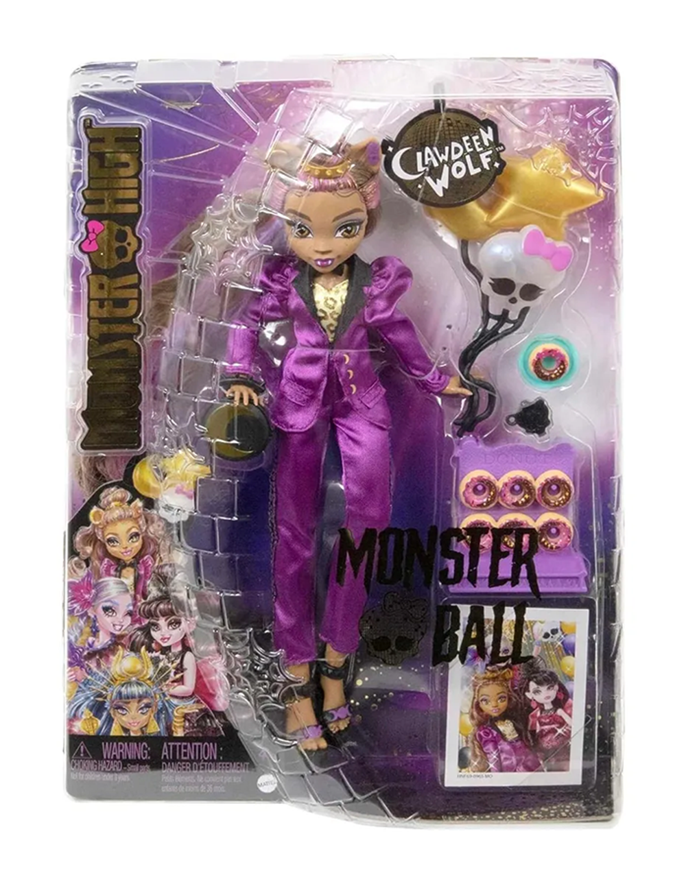 Кукла Monster High «Monster Ball Клодин» HNF69 — стильная модель hnf69_УЦЕНКА
