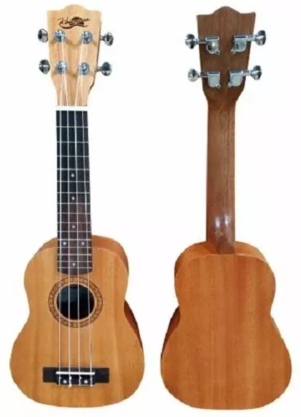 Kaimana UK-21R NA Укулеле сопрано, без чехла. Верхняя дека: Ель, нижняя дека и обечайка: палисандр, гриф: меранти. Мензура: 344 мм. Цвет: R NA - натуральный.