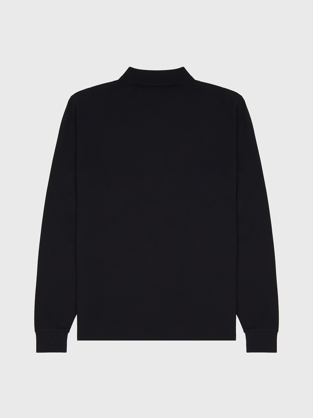 Поло с длинным рукавом C.P. Company Stretch Piquet Black