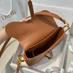 Christian Dior Medium Soft Saddle Bag with Strap