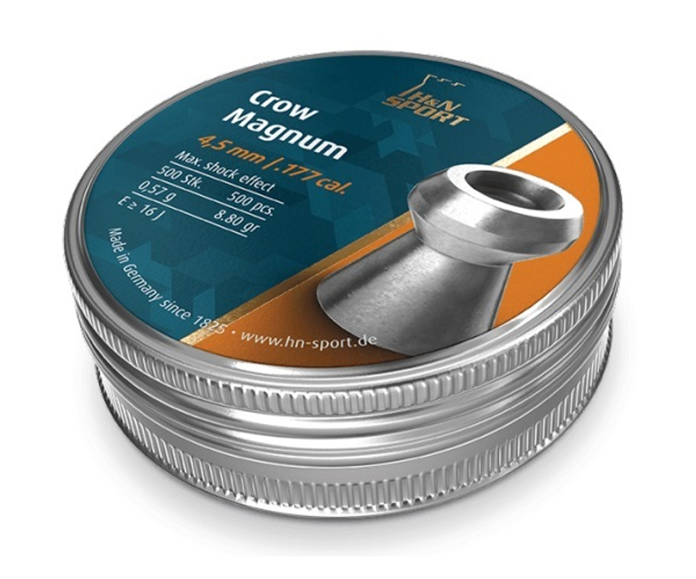 Пули пневматические Н&N Crow Magnum 4,5 мм