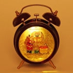 Сувенир с подсветкой «Новогодний будильник» 14*18*20 см