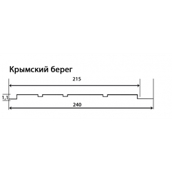 Фасадные панели (Цокольный Сайдинг) Доломит Крымский Берег Орех