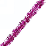 Мишура 2м 5см "Классика" розовый (Серпантин)