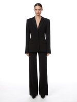 Брюки классические из вискозы, Черный