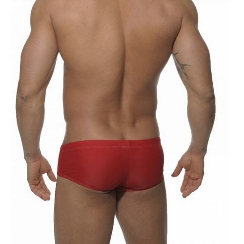 Мужские плавки брифы красные с белой вставкой Addicted