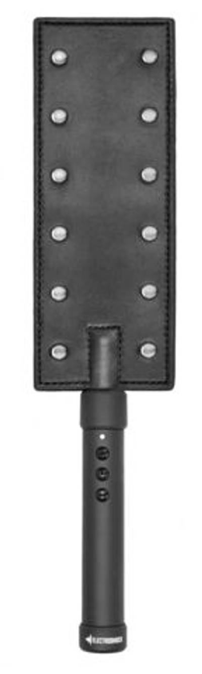 Черный падл E-stim Paddle с электростимуляцией (Цвет: черный)