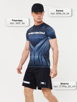 Шорты MMA Bad Boy Oss Grappling Shorts черный/белый