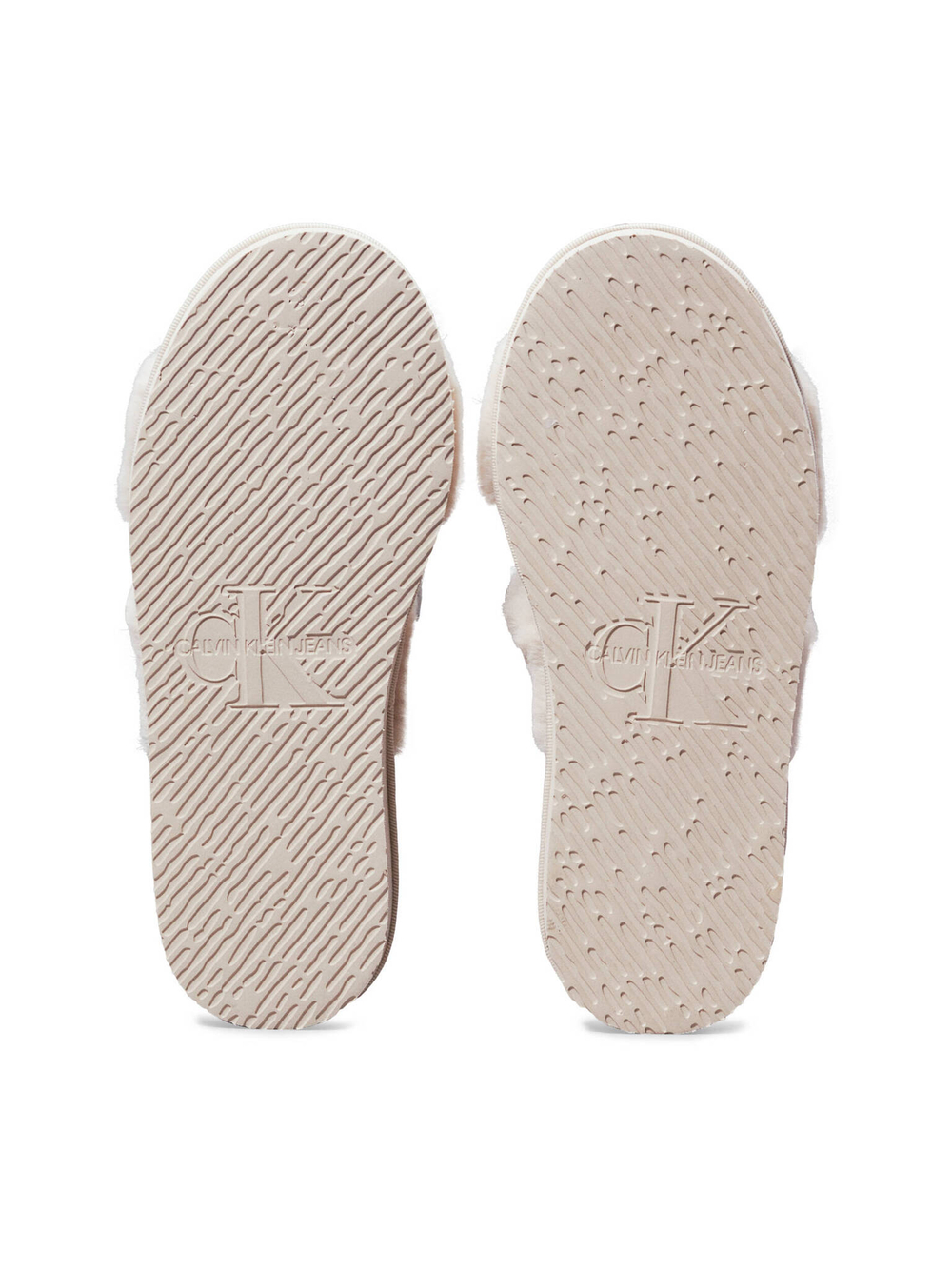 Домашняя обувь CALVIN KLEIN JEANS - экрю(YW0YW01595)