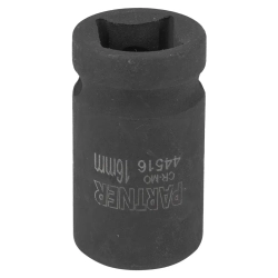 Головка ударная 16мм (6гр),1/2'' Partner PA-44516