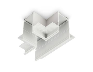 Коннектор T-образный для встраиваемого шинопровода под ГКЛ 12,6мм GL1041 WH белый Magnetic 220V Ambrella