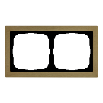 Рамка 2-м ArtGallery Pure метал. латунь SE GAL312202