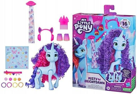 Фигурки Hasbro My Little Pony Movie - Игровой набор Мой маленький пони - Пони Мисти Брайтдон с укладкой волос F6454